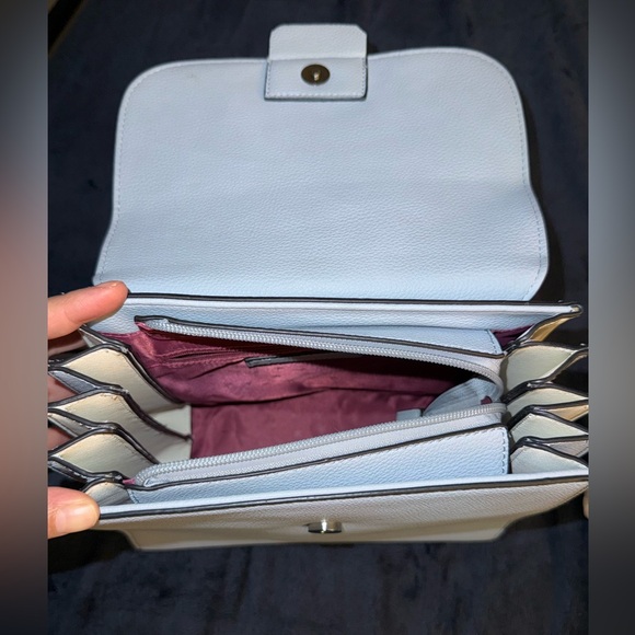 Elegant Blue Women's Backpack - Picture 3 of 16